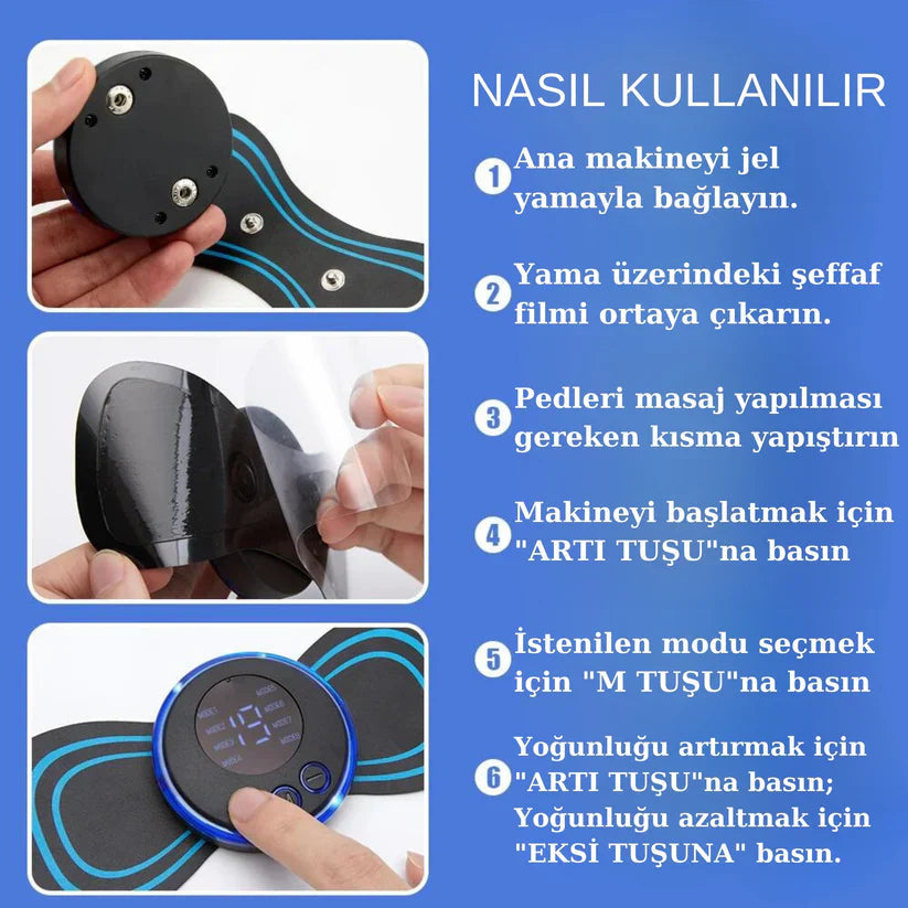 Şekillendirici Mini  EMS (Kol-Bacak-Sırt)
