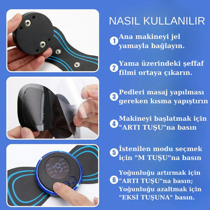Şekillendirici Mini  EMS (Kol-Bacak-Sırt)