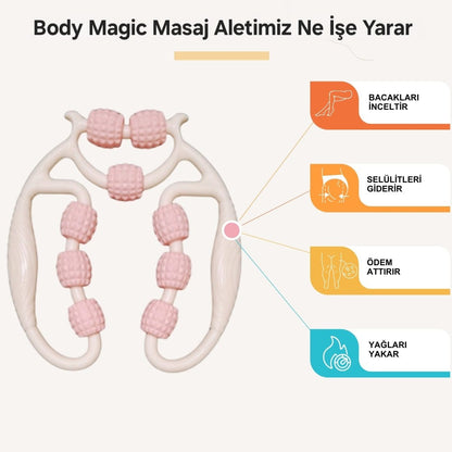 Bacak -Basen İnceltme ve Selülit Giderme Masaj Aleti